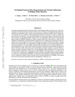 AI Enabled Neutron Flux Measurement and Virtual Calibration in Boiling
  Water Reactors