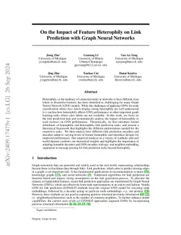 On the Impact of Feature Heterophily on Link Prediction with Graph
  Neural Networks