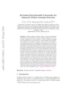 Revisiting Deep Ensemble Uncertainty for Enhanced Medical Anomaly
  Detection