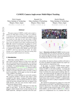 CAMOT: Camera Angle-aware Multi-Object Tracking