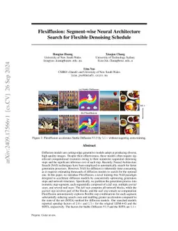 Flexiffusion: Segment-wise Neural Architecture Search for Flexible Denoising Schedule