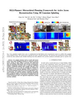 HGS-Planner: Hierarchical Planning Framework for Active Scene
  Reconstruction Using 3D Gaussian Splatting
