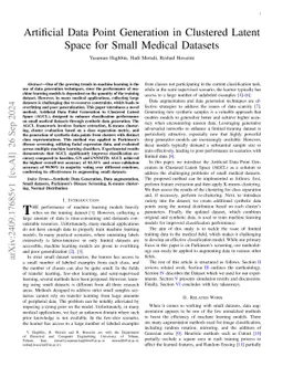 Feature-to-Image Data Augmentation: Improving Model Feature Extraction with Cluster-Guided Synthetic Samples