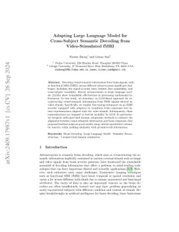LLM4Brain: Training a Large Language Model for Brain Video Understanding
