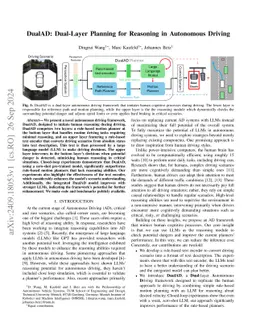 DualAD: Dual-Layer Planning for Reasoning in Autonomous Driving