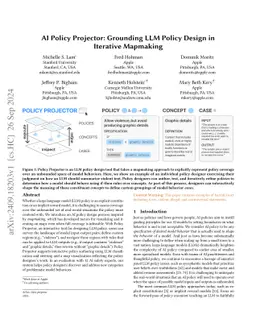 Policy Maps: Tools for Guiding the Unbounded Space of LLM Behaviors