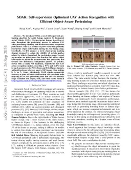 FALCON: Future-Aware Learning with Contextual Object-Centric Pretraining for UAV Action Recognition