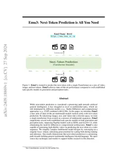 Emu3: Next-Token Prediction is All You Need