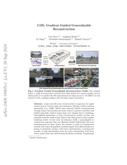 G3R: Gradient Guided Generalizable Reconstruction