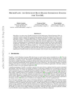MicroFlow: An Efficient Rust-Based Inference Engine for TinyML