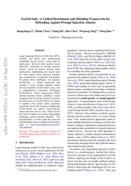 GenTel-Safe: A Unified Benchmark and Shielding Framework for Defending
  Against Prompt Injection Attacks