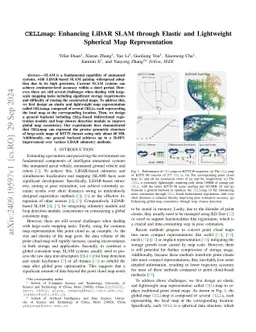 CELLmap: Enhancing LiDAR SLAM through Elastic and Lightweight Spherical
  Map Representation