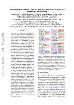 Modeling Layout Reading Order as Ordering Relations for Visually-rich
  Document Understanding