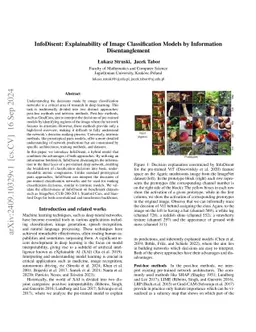 InfoDisent: Explainability of Image Classification Models by Information Disentanglement