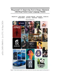 Playground v3: Improving Text-to-Image Alignment with Deep-Fusion Large
  Language Models