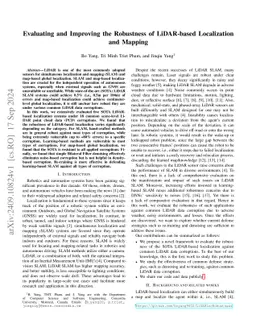 Robustness of LiDAR-Based Pose Estimation: Evaluating and Improving Odometry and Localization Under Common Point Cloud Corruptions