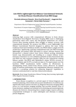 Lite-FBCN: Lightweight Fast Bilinear Convolutional Network for Brain
  Disease Classification from MRI Image