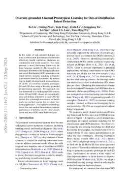 Diversity-grounded Channel Prototypical Learning for Out-of-Distribution
  Intent Detection