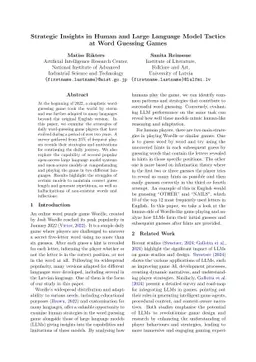 Strategic Insights in Human and Large Language Model Tactics at Word
  Guessing Games