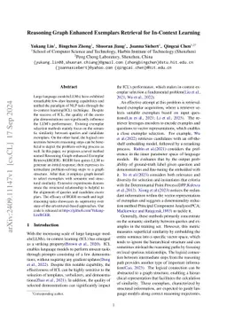 Reasoning Graph Enhanced Exemplars Retrieval for In-Context Learning