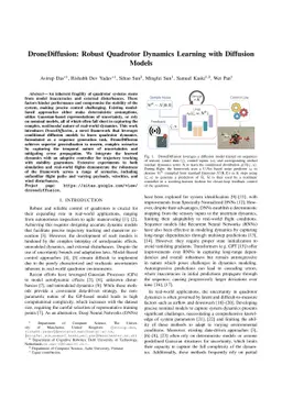 DroneDiffusion: Robust Quadrotor Dynamics Learning with Diffusion Models