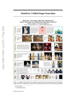 OmniGen: Unified Image Generation