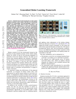 Generalized Robot Learning Framework