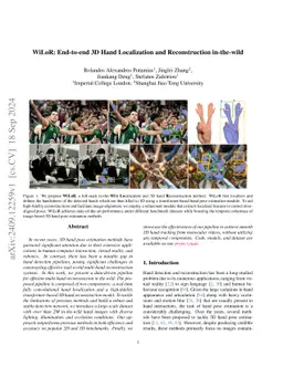 WiLoR: End-to-end 3D Hand Localization and Reconstruction in-the-wild
