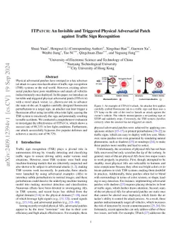 The Fluorescent Veil: A Stealthy and Effective Physical Adversarial Patch Against Traffic Sign Recognition