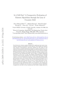 Is it Still Fair? A Comparative Evaluation of Fairness Algorithms
  through the Lens of Covariate Drift