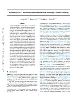 KnowFormer: Revisiting Transformers for Knowledge Graph Reasoning