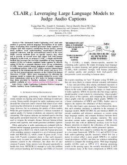 CLAIR-A: Leveraging Large Language Models to Judge Audio Captions