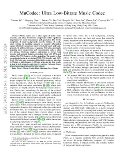 MuCodec: Ultra Low-Bitrate Music Codec
