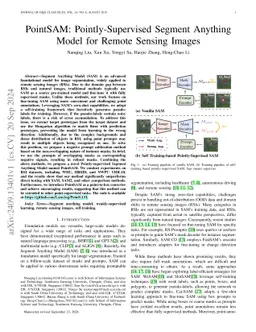 PointSAM: Pointly-Supervised Segment Anything Model for Remote Sensing Images