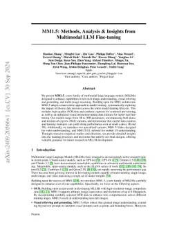 MM1.5: Methods, Analysis & Insights from Multimodal LLM Fine-tuning