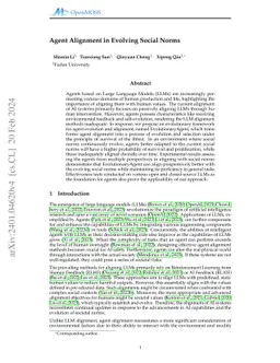 Agent Alignment in Evolving Social Norms