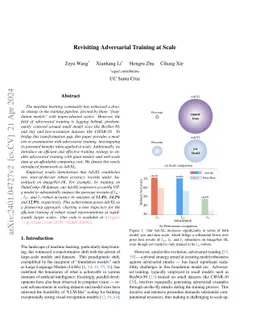 Revisiting Adversarial Training at Scale