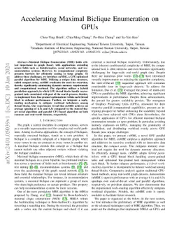 Accelerating Maximal Biclique Enumeration on GPUs