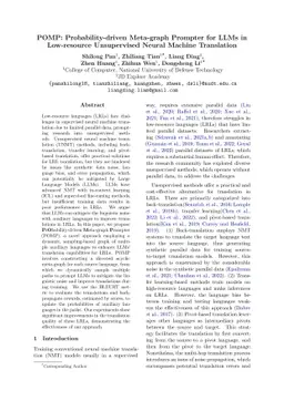 POMP: Probability-driven Meta-graph Prompter for LLMs in Low-resource
  Unsupervised Neural Machine Translation