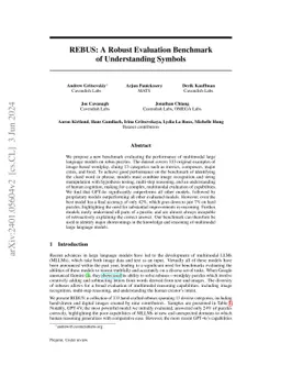 REBUS: A Robust Evaluation Benchmark of Understanding Symbols