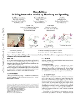 DrawTalking: Building Interactive Worlds by Sketching and Speaking