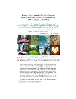 Parrot: Pareto-optimal Multi-Reward Reinforcement Learning Framework for
  Text-to-Image Generation