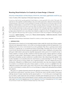 Boosting Mixed-Initiative Co-Creativity in Game Design: A Tutorial