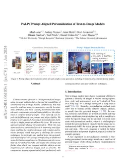 PALP: Prompt Aligned Personalization of Text-to-Image Models