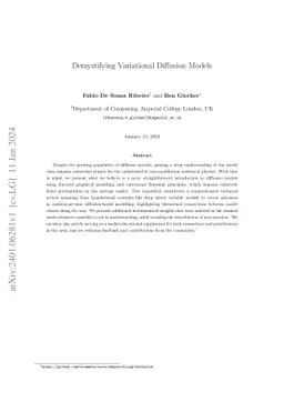 Demystifying Variational Diffusion Models