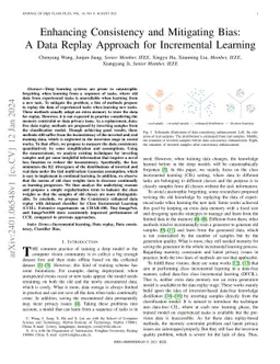 Enhancing Consistency and Mitigating Bias: A Data Replay Approach for Incremental Learning