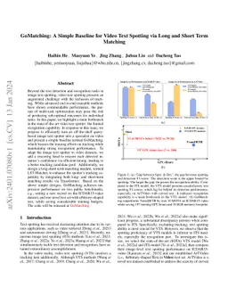 GoMatching: A Simple Baseline for Video Text Spotting via Long and Short
  Term Matching