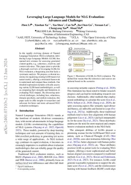 Leveraging Large Language Models for NLG Evaluation: Advances and
  Challenges