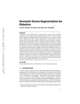 Semantic Scene Segmentation for Robotics