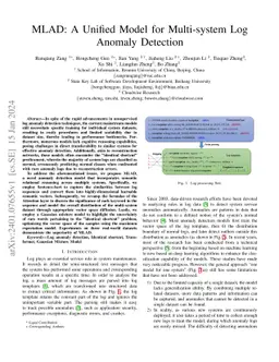 MLAD: A Unified Model for Multi-system Log Anomaly Detection